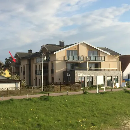 公寓 Strandwohnung - Meerblick - 20 Meter Zum 格洛威