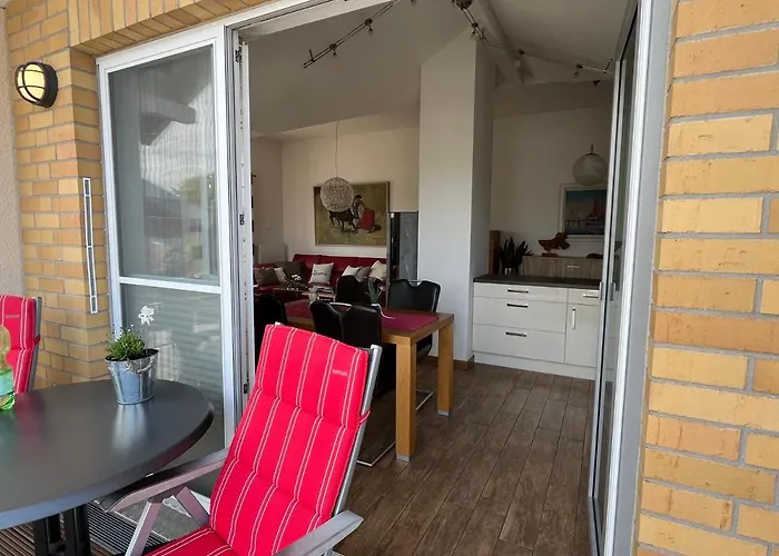 Strandwohnung - Meerblick - 20 Meter Zum *